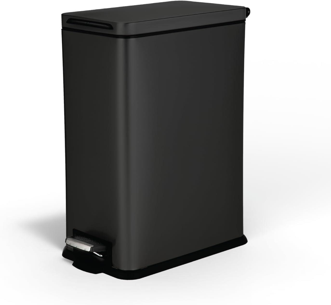 4.4 Gallon Slim Trash Can - 16.7 Liter