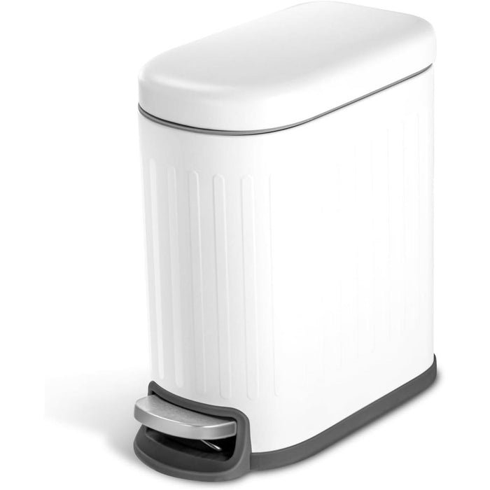 1.3 Gallon Slim Trash Can - 5 Liter