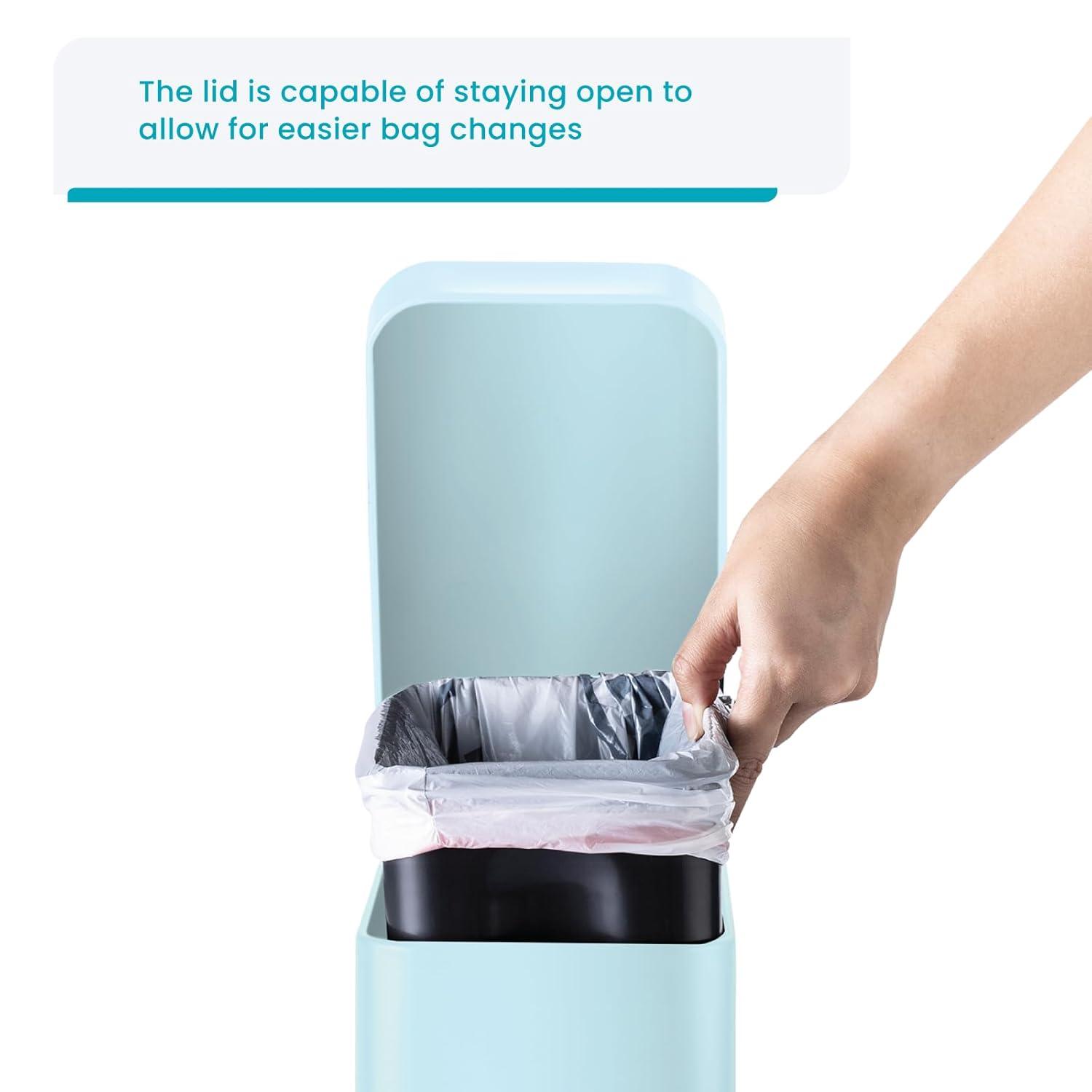 1.3 Gallon Slim Trash Can - 5 Liter