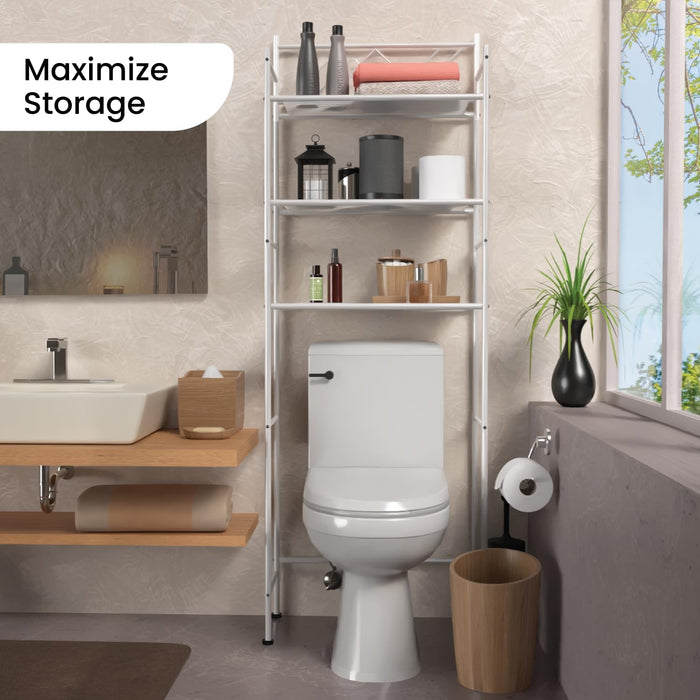 Over The Toilet Bathroom Organizer