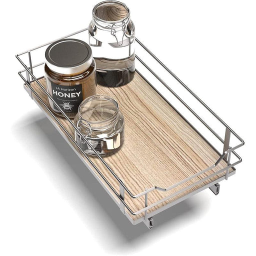 Virtuoso Collection - 11" W - One Tier Pull-Out Cabinet Organizer - Home Zone Living