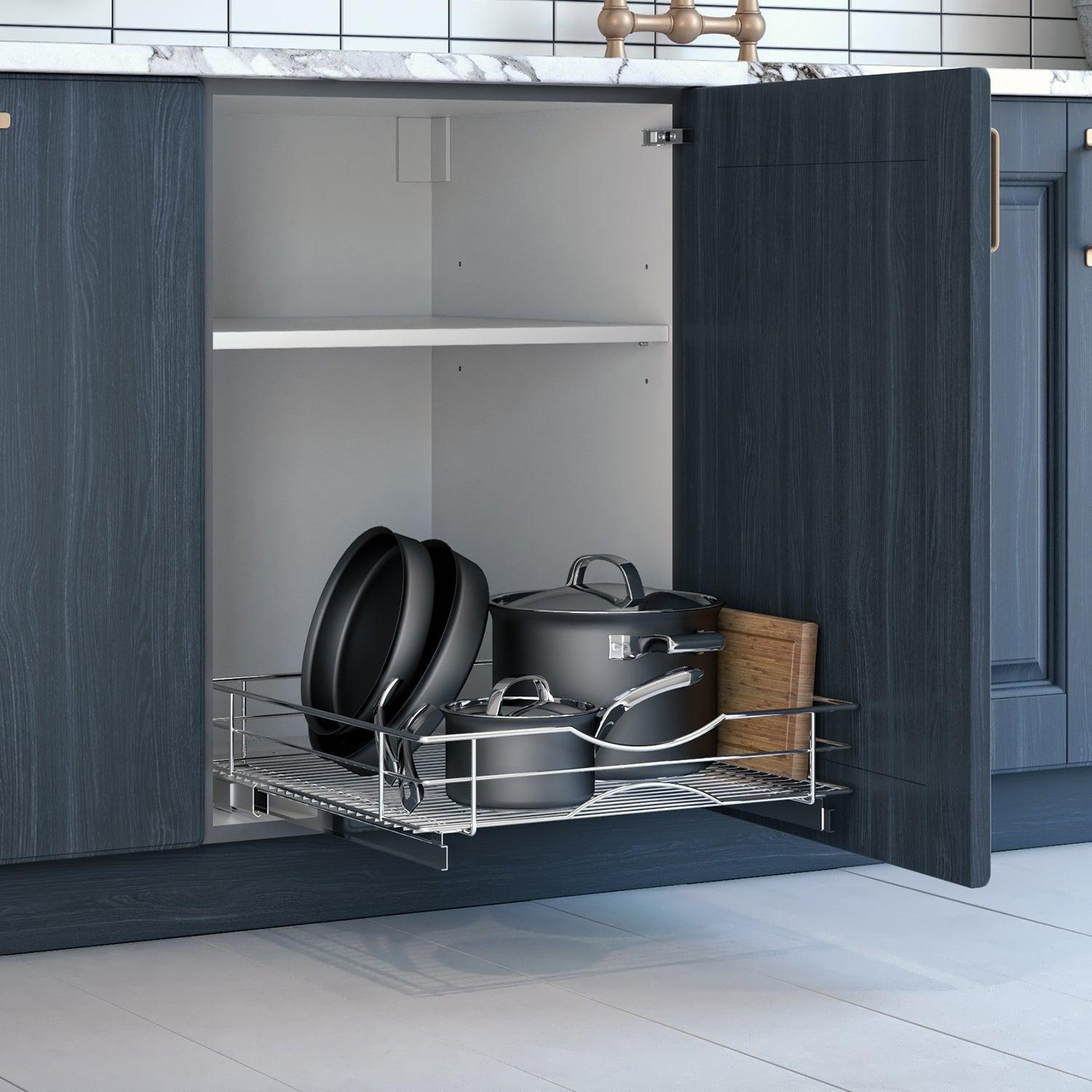 Kitchen Cabinet Pull-Out Basket Organizer - 20