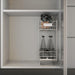 2-Tier Pull-Out Drawer Cabinet Organizer - 7” W x 20” D - Home Zone Living
