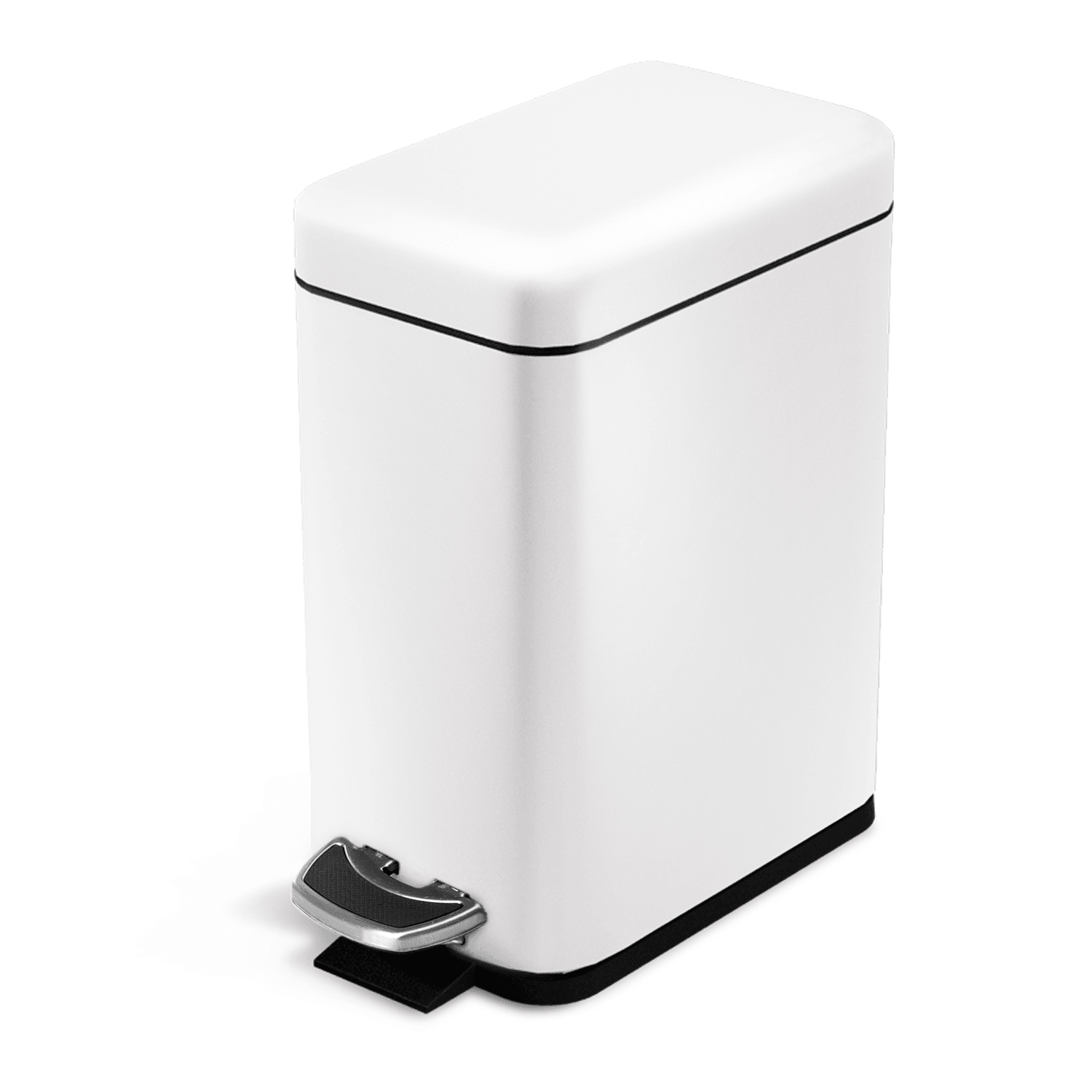 1.3 Gallon Slim Trash Can - 5 Liter
