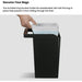 Virtuoso Collection - 2 Gallon Small Square Open Top Trash Can with Handle - Serene Green, 2-Pack - Home Zone Living