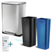 13 Gallon Dual Compartment Kitchen Trash Can - Home Zone Living