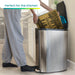 13 Gallon Slim Kitchen Trash Can with CLEANAURA, 50 Liters - Home Zone Living