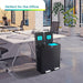 16 Gallon Dual Compartment Trash Can with CleanAura, 60 Liter Total Capacity - Home Zone Living