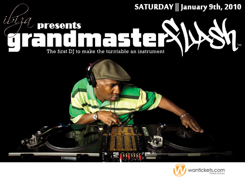Grandmaster Flash flyer